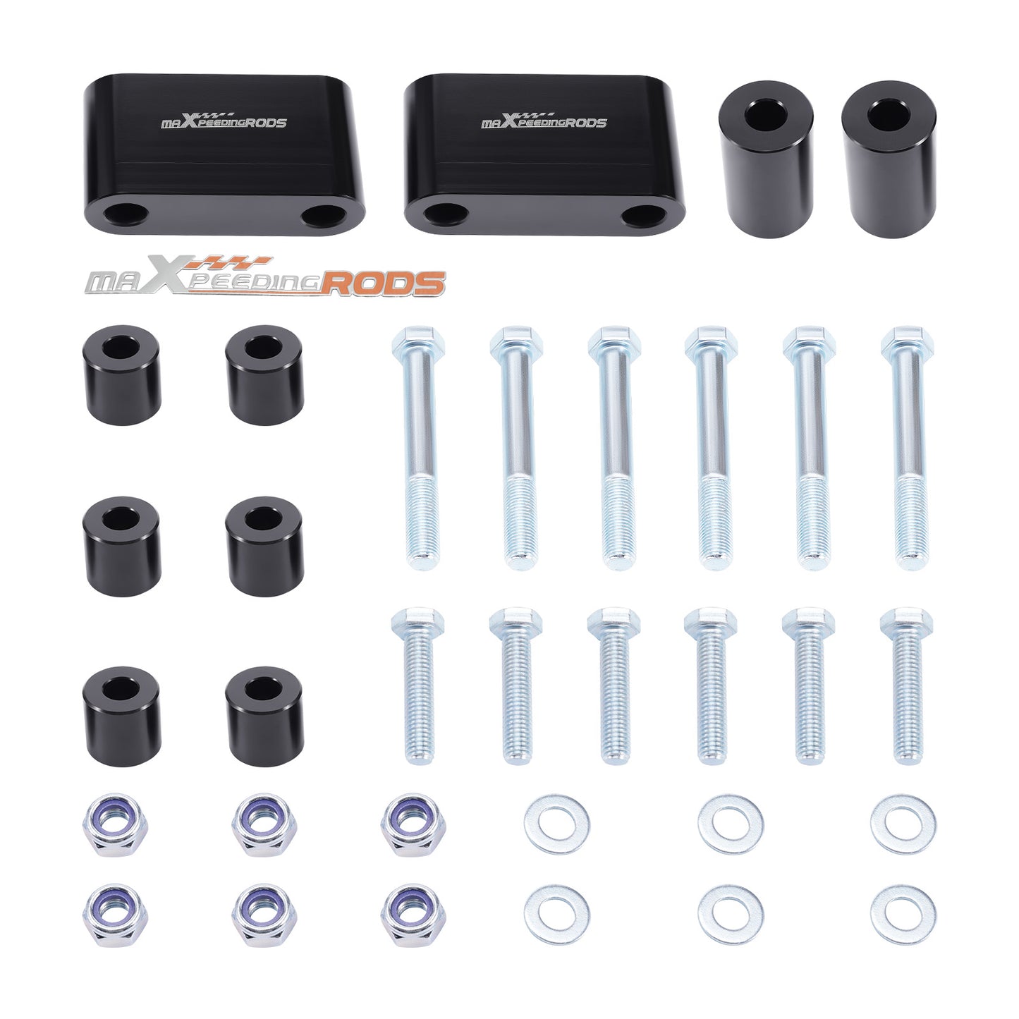 2 inch Rear Trailing Arm Spacer Kits compatible For Subaru Impreza/Compatible For Forester/Legacy/Outback