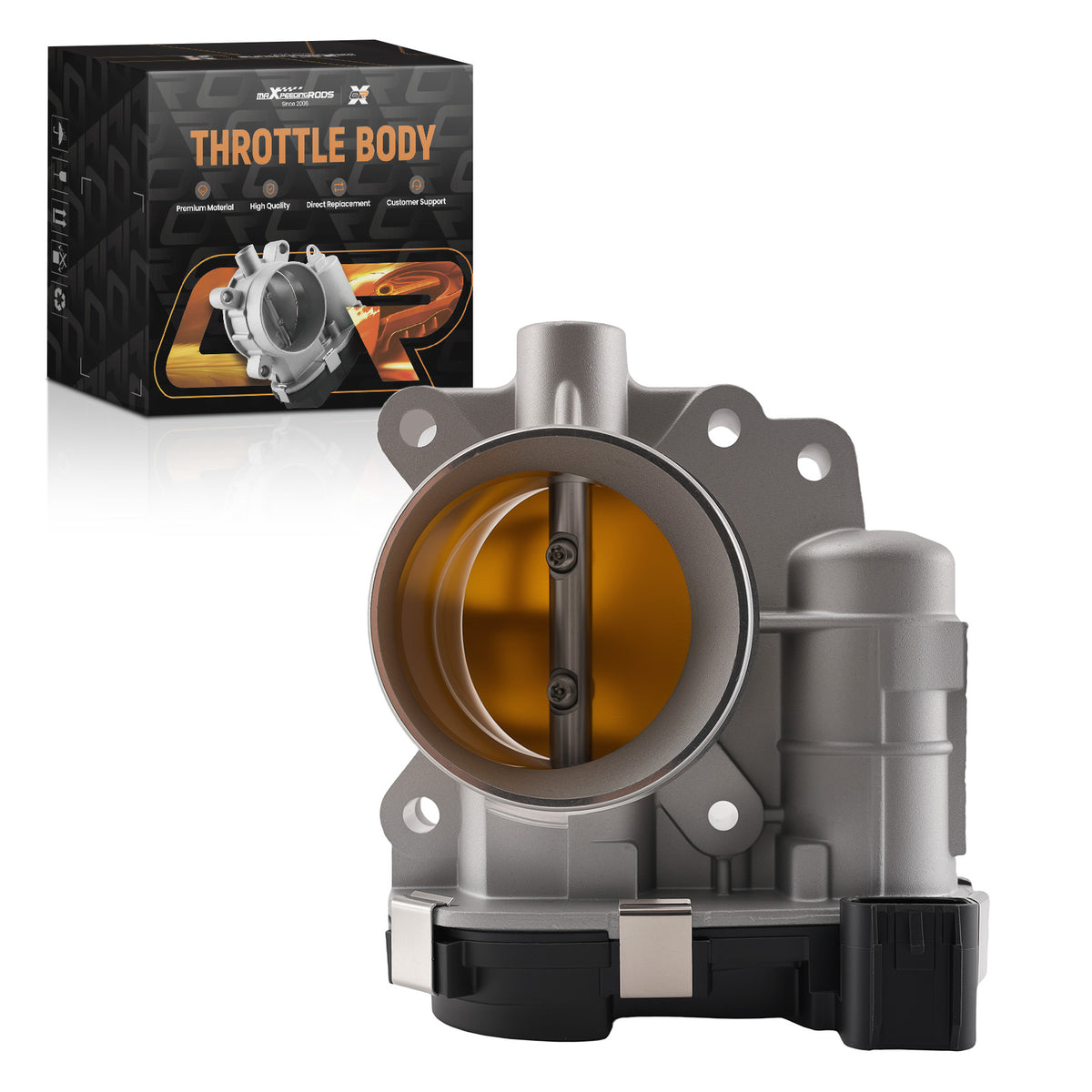 Throttle Body with TPS Sensor compatible For Saab 9-3 L4 2.0L 2007-2011 9-3X 2010-2011