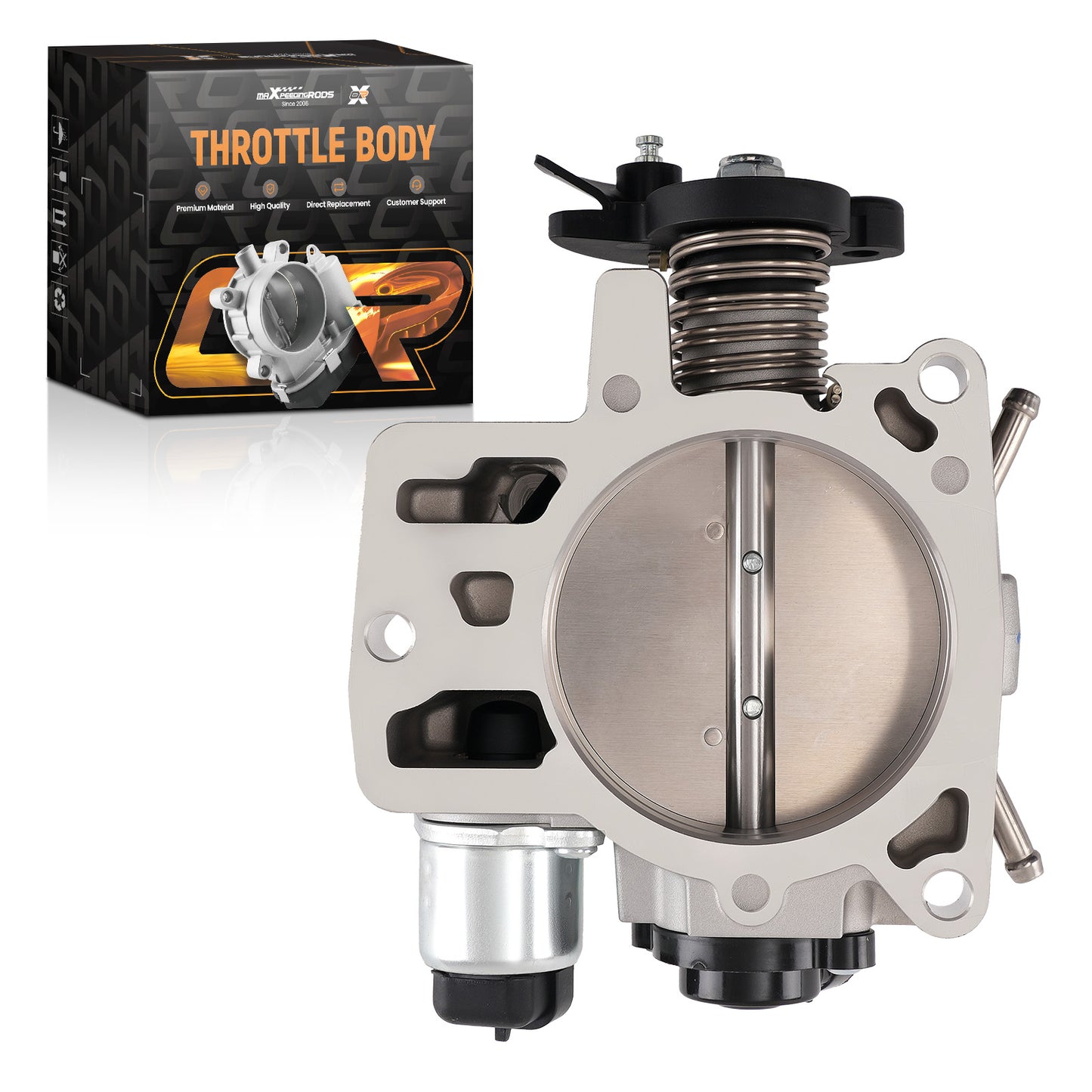 Throttle Body compatible For Chevrolet Express 1500 2500 compatible For GMC Savana 1500 4.8 5.3L 2003-2006