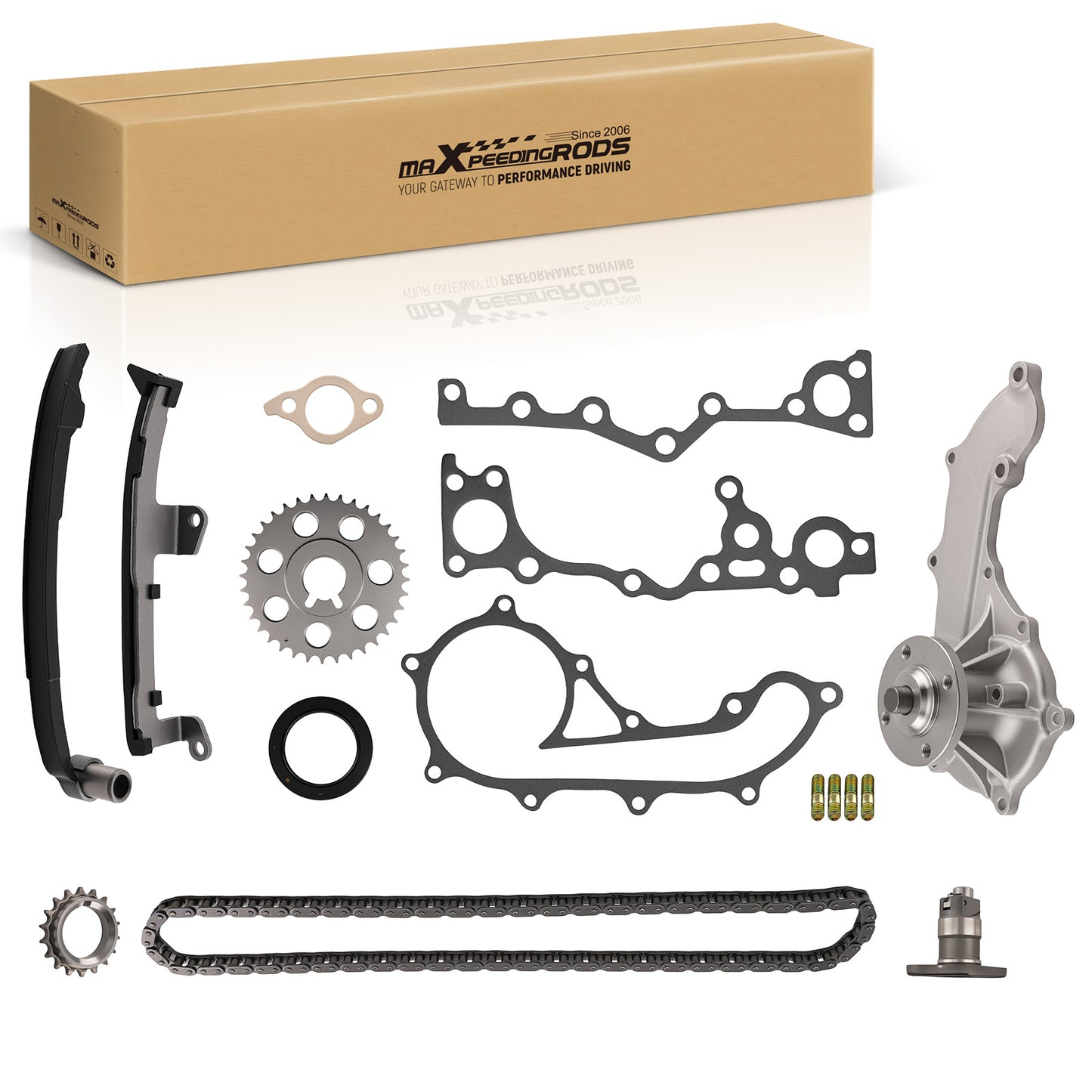Timing ChainGuide Rail Kit compatible For Toyota Tacoma 2.4L 1995-2004 170-1960 US