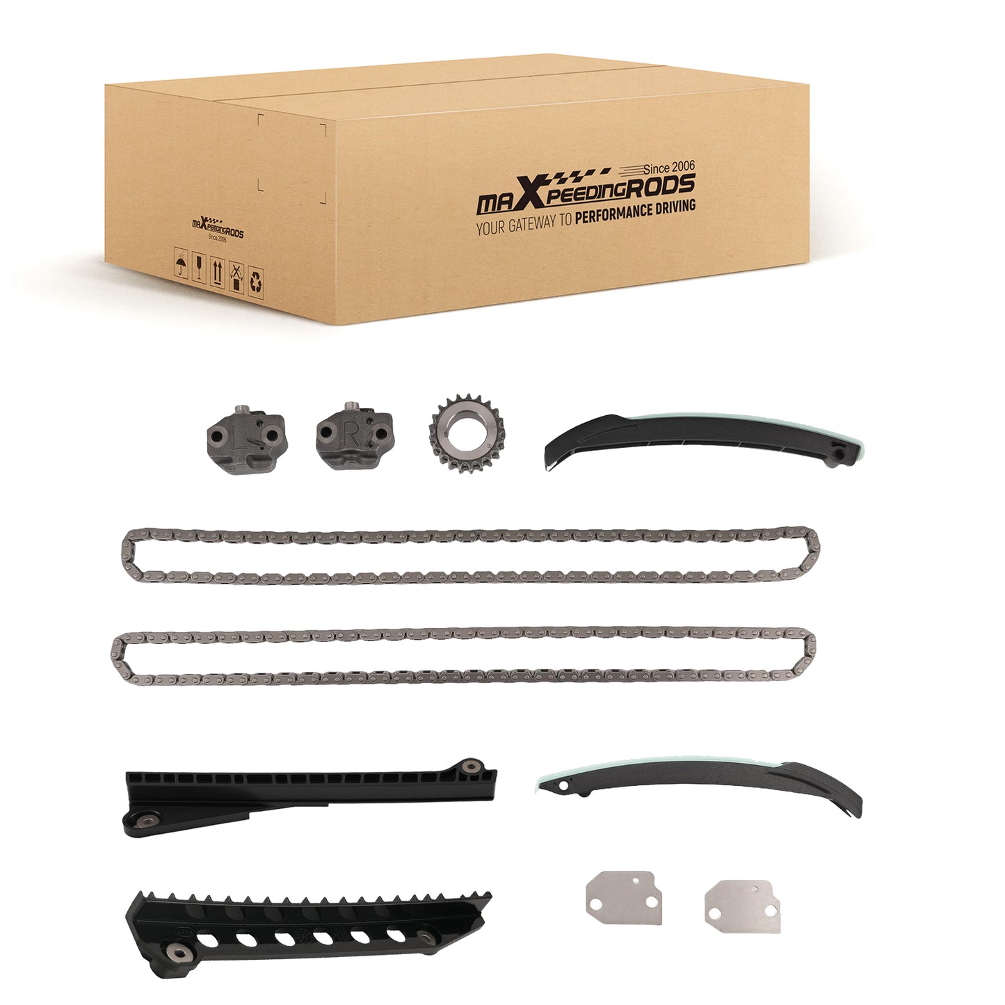 Timing Chain Kit compatible For Ford F-150 E-150 E-250 5.4L V8 1997-2000 9-0391S 76099