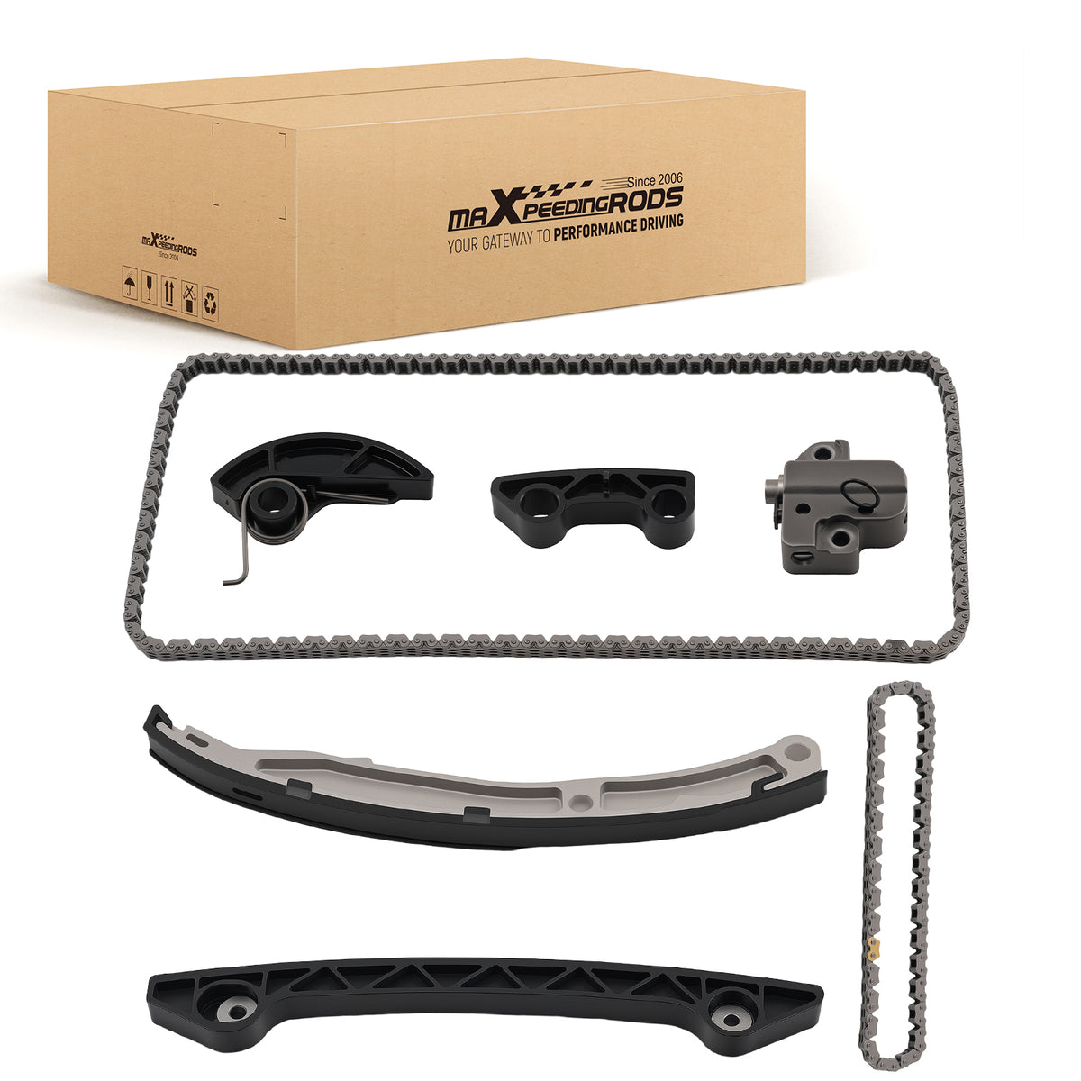 Engine Timing Chain Kit compatible For Ford Escape 2.3L 2007-2008 174/66 Links