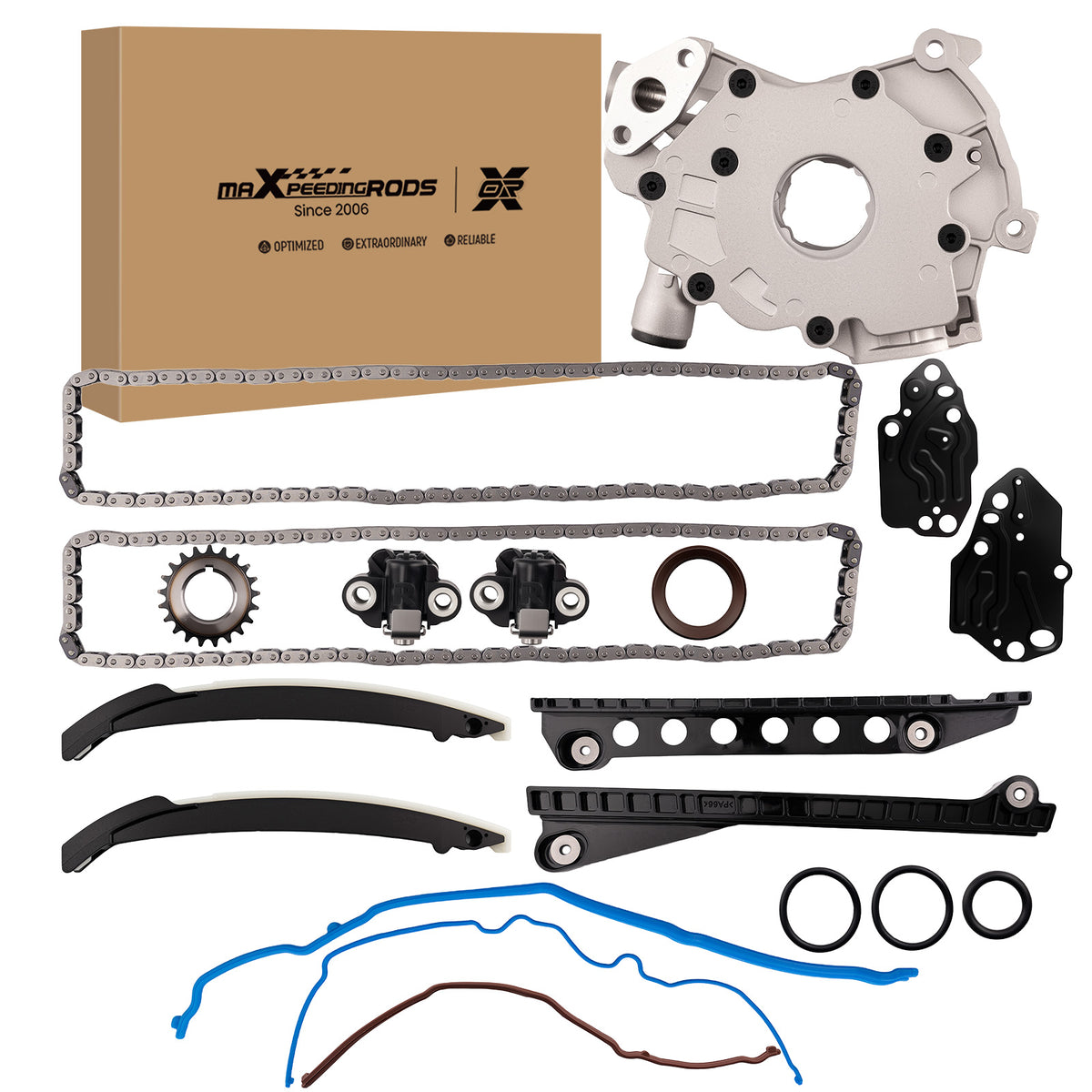 Engine Timing Chain Kit compatible For Ford Expedition 5.4L 2005-2008 Direct Replace
