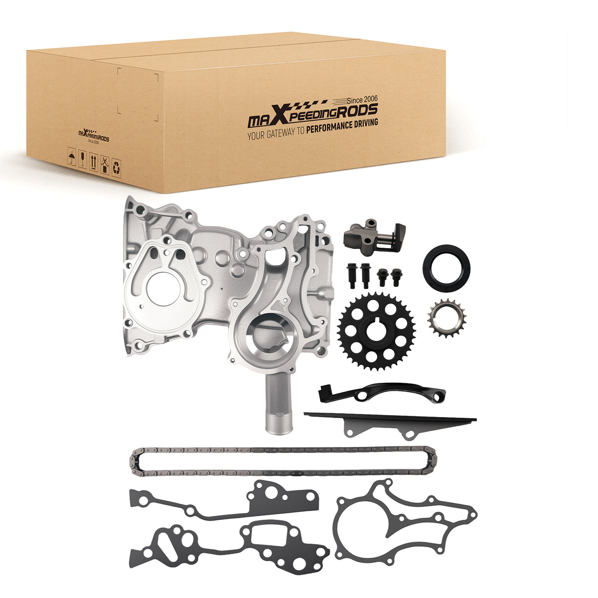 Engine Timing Chain compatible For Toyota 4Runner Pickup 2.4L 22R 22RE 1985-1995