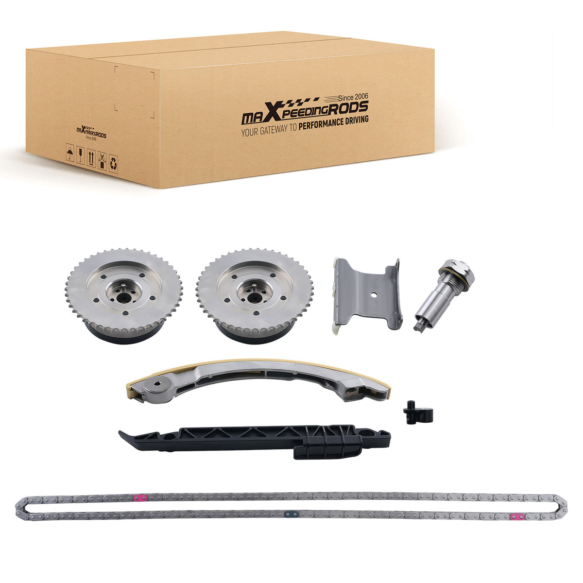 Engine Timing Chain Kit compatible For Buick LaCrosse 2.4L 2011-2016 7110361100 148L