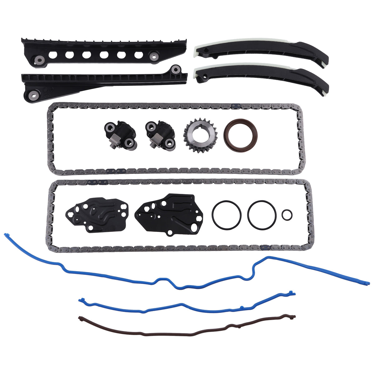 Timing Chain Kit Sprocket compatible For Ford F150/Navigator 5.4L V8 05-084L3Z-6M256-AA