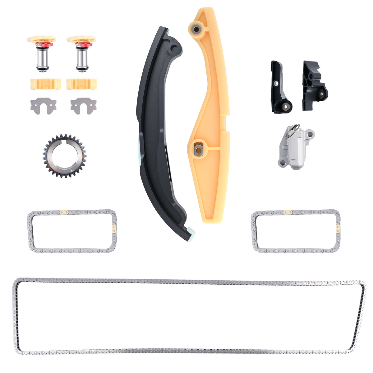 Complete Timing Chain Kit compatible For Ford Taurus Explorer 3.5L 2011-2013 AT4Z6K297C