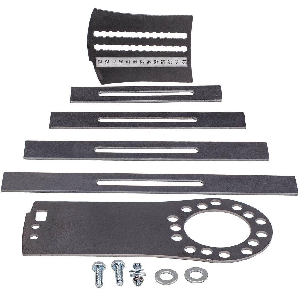 Wheel Tire Combination Measuring Fitment Tool Gauge For 21 - 33 inches 5x4.5