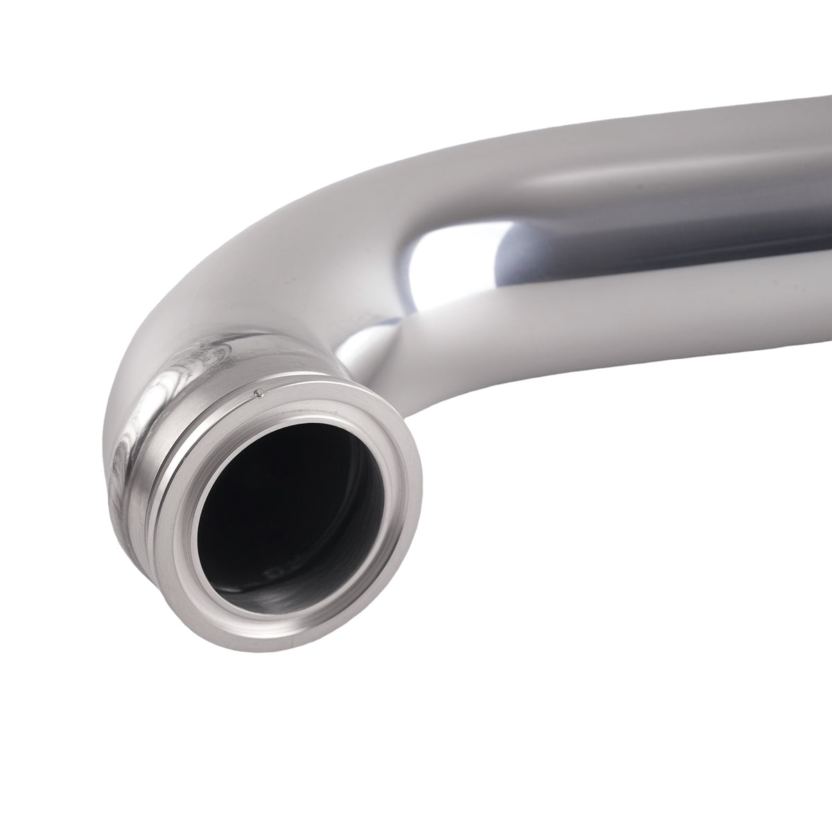 2 Aluminum Turbo Outlet Charge Pipe Kit compatible For BMW 335i 335is N54 3.0 3.0L07-13
