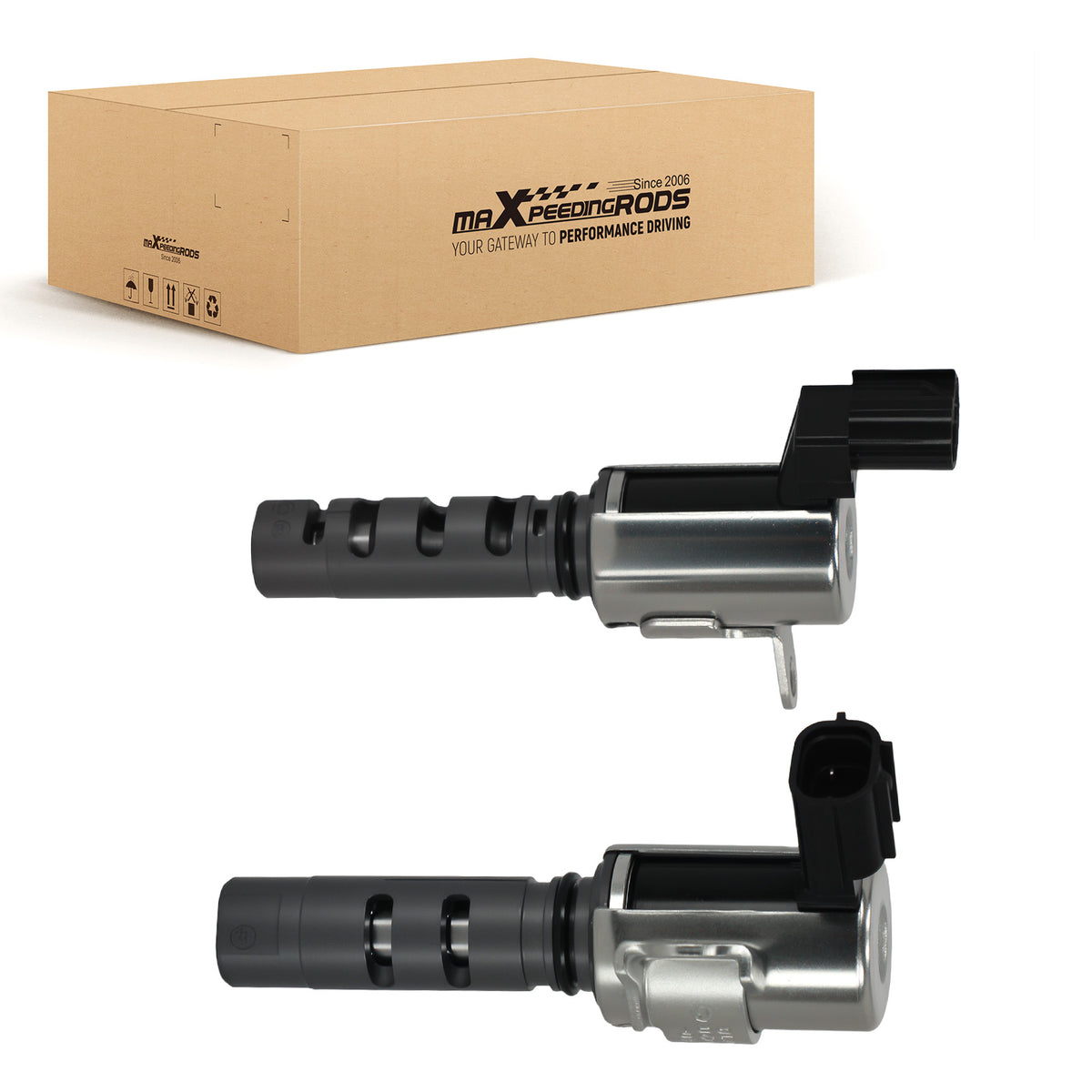 Exhaust Variable Timing Solenoid compatible For Lexus ES350 compatible For Toyota RAV4 15340-0P020 2Pcs