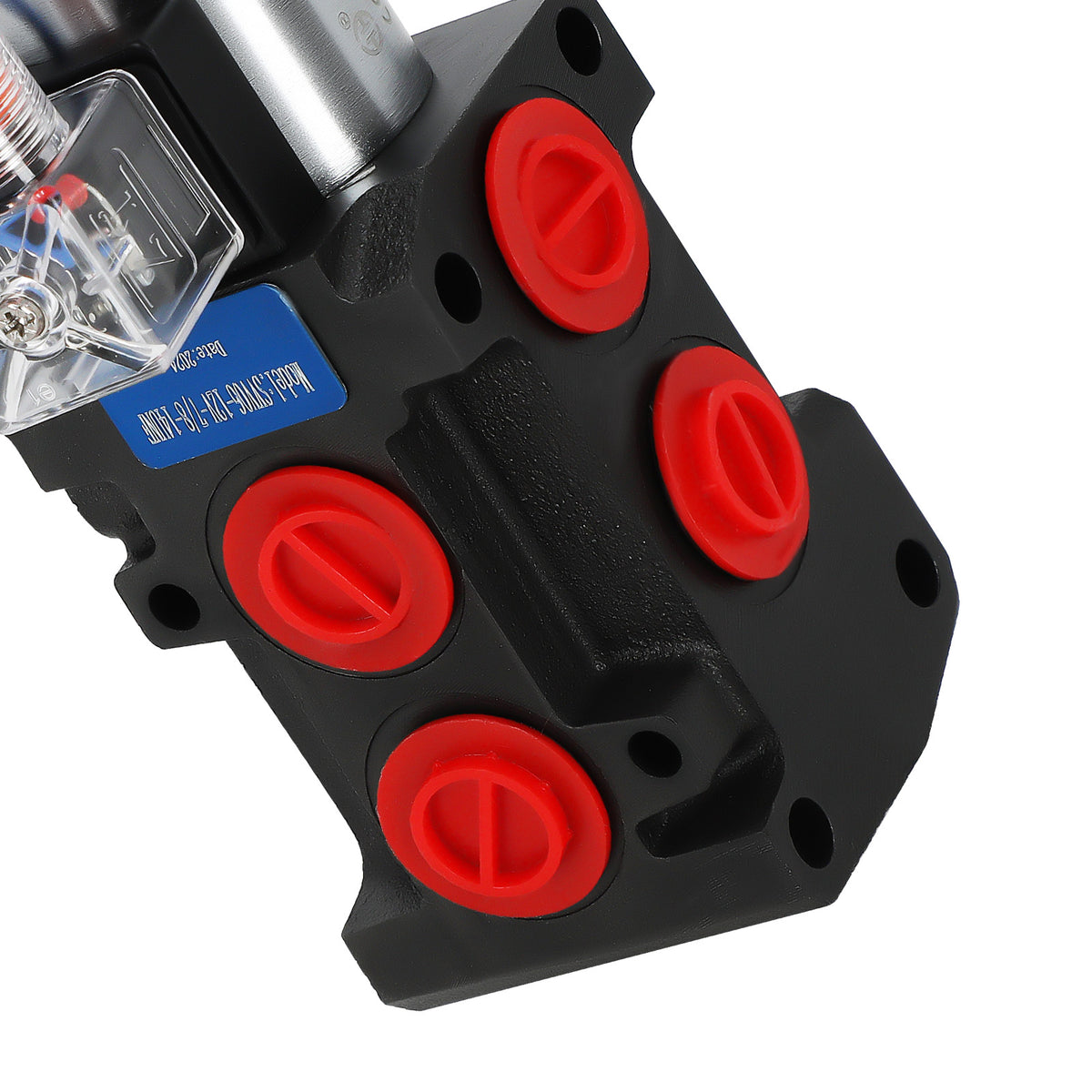 Hydraulic Solenoid Selector/Diverter Valve 13 GPM 12v DC 10 SAE 6 Ports