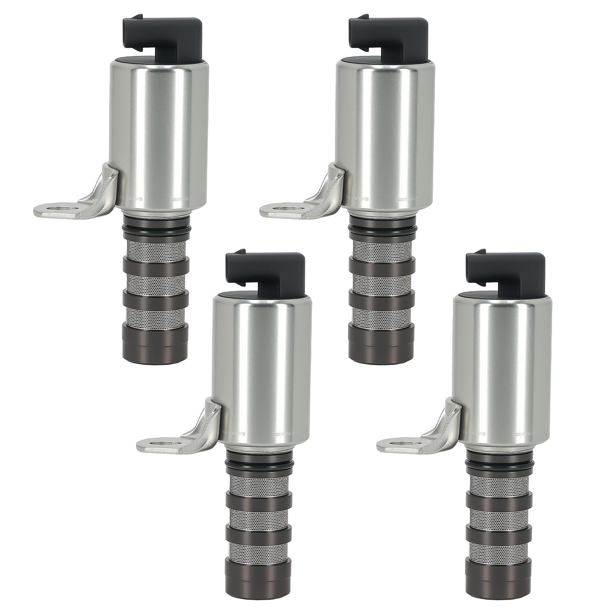 4pcs VVT Solenoid compatible For Ford Bronco F-150 compatible For Lincoln 2.7L 3.0L FT4E-6B297AB