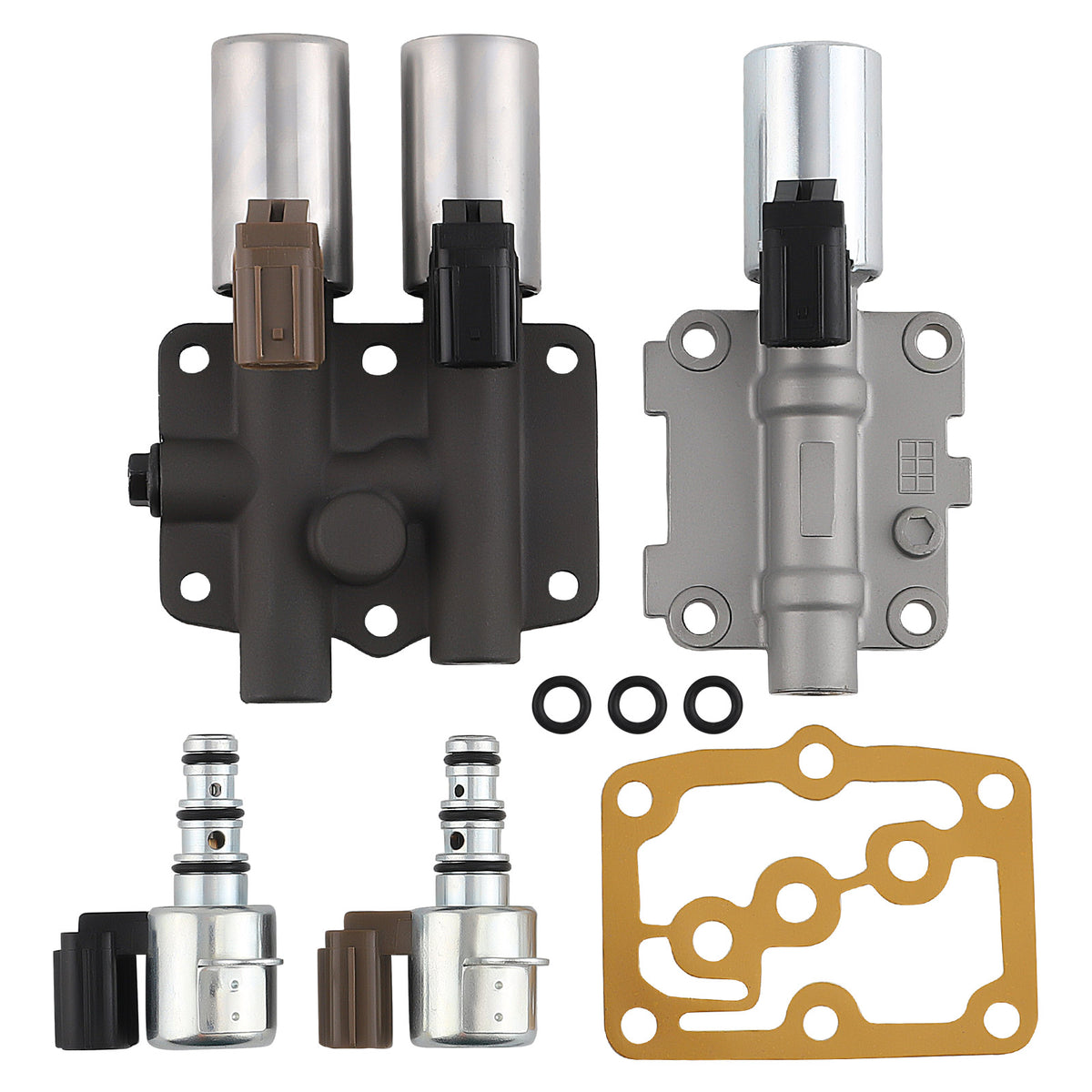 Transmission Solenoid Kit compatible For Acura CL 2.3/3.0L 98-1999 compatible For Honda Accord 28400P6H013