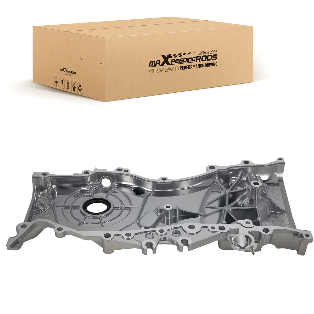 Aluminum Engine Timing Cover compatible For Lexus HS250h 2.4L 11310-0H070 New