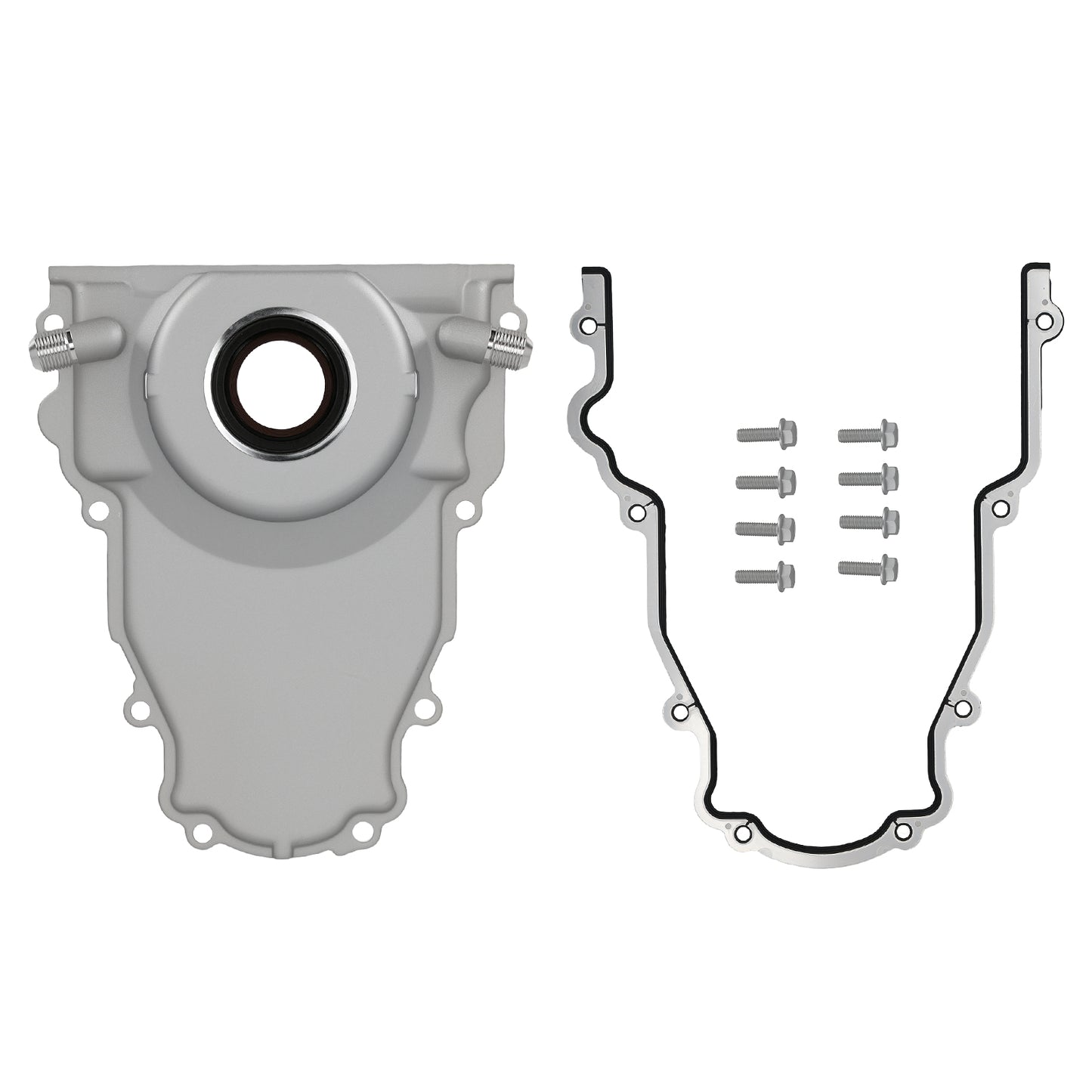 Aluminum Gen III Timing Cover compatible For GM LS 4.8L 5.3L 5.7L 6.0L 551589