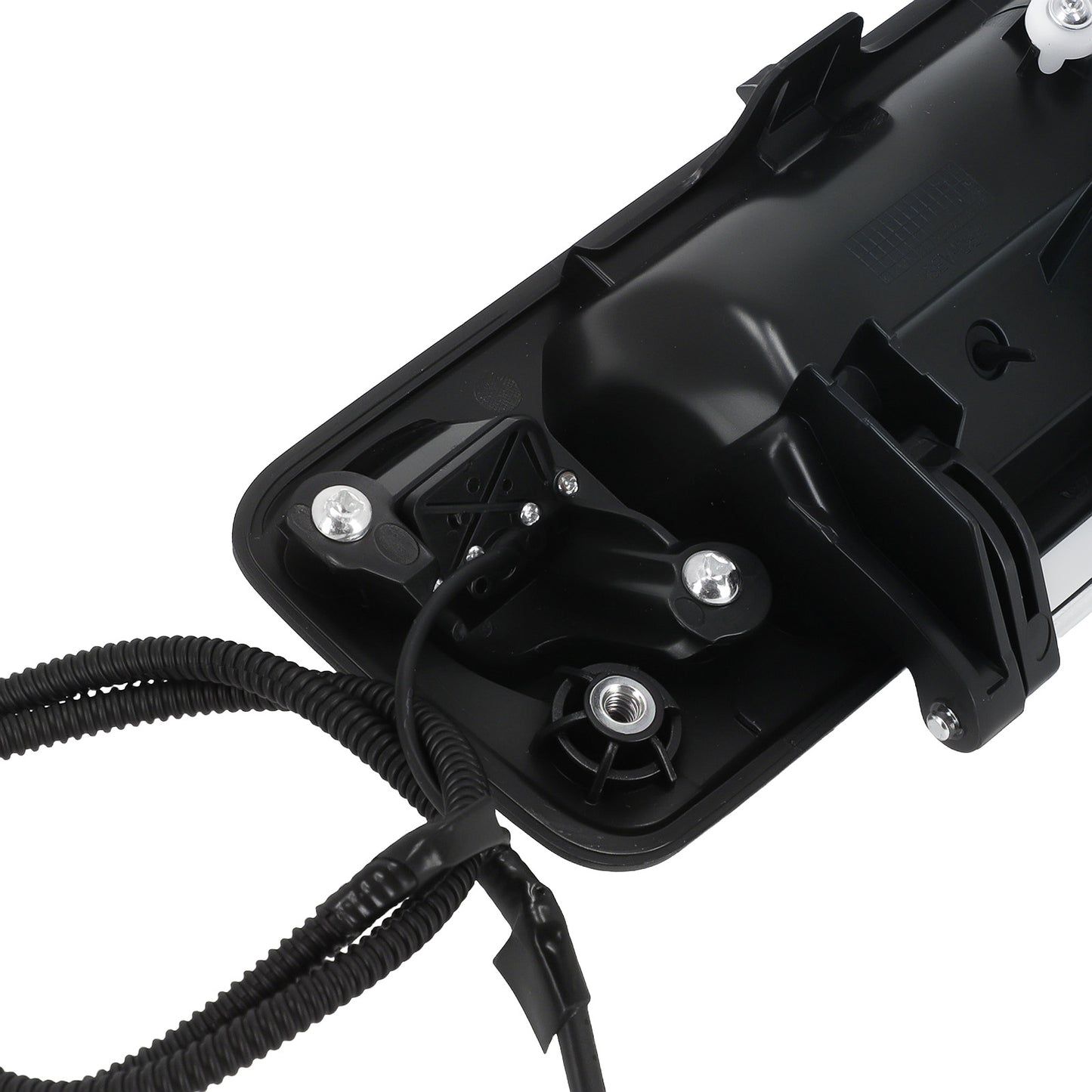 Black Rear Tailgate Handle compatible For Toyota Tundra 14-20 compatible For Tacoma 16-22 TO1915118
