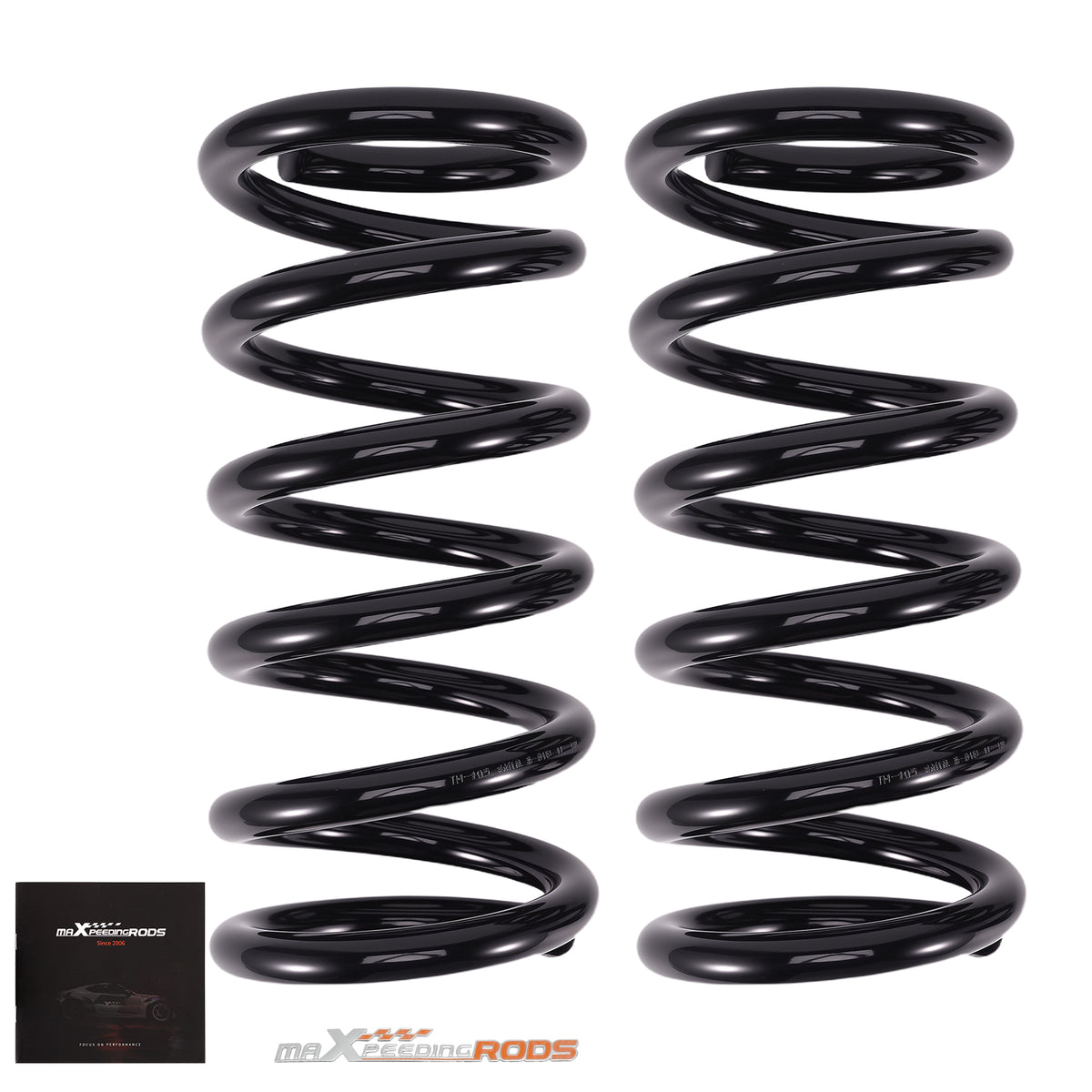 2 Coil Lowering Springs compatible For Dodge Ram 1500 94-01 2WD Front Steel Drop Kit