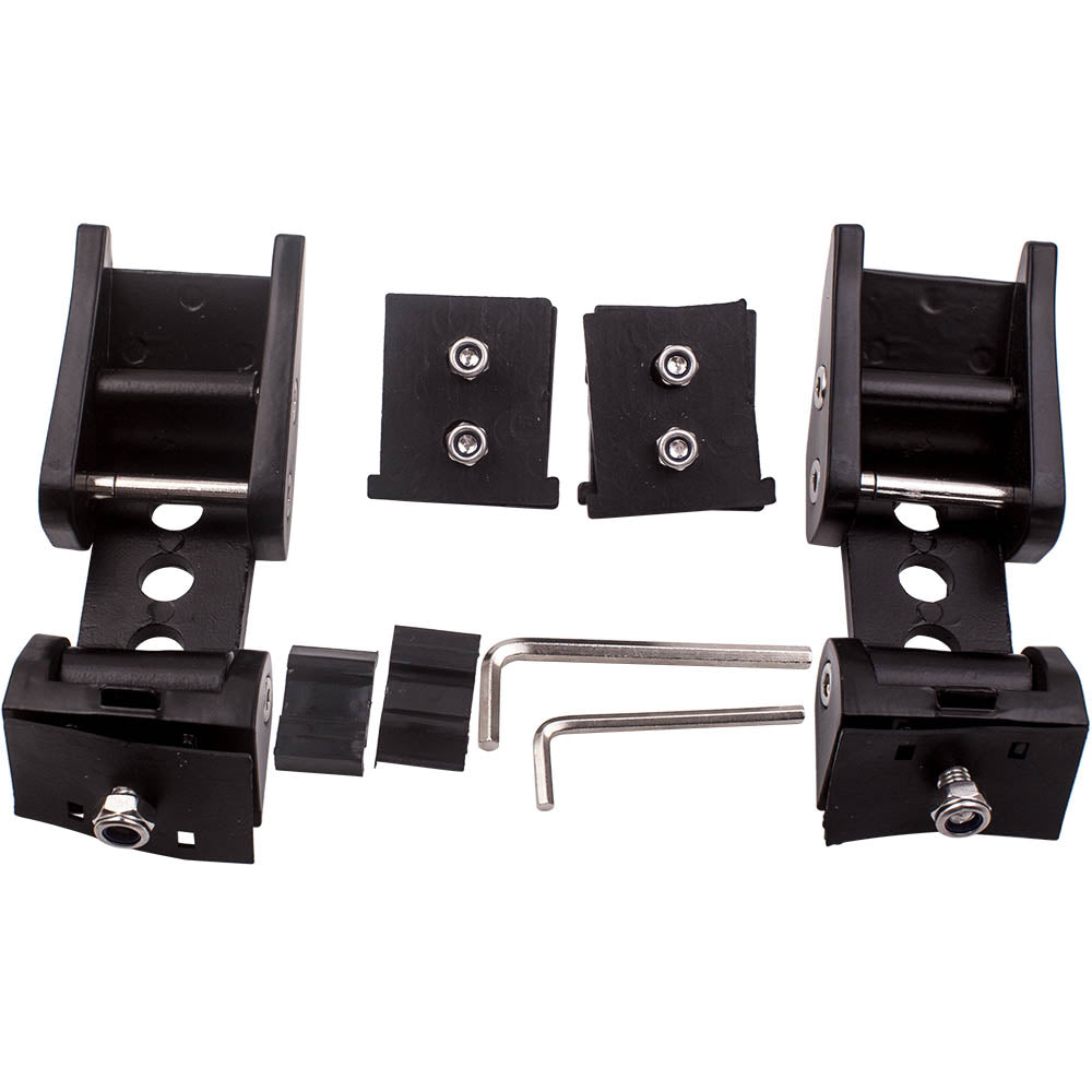Stainless Steel Screw Hood Latch Locking Catch compatible For Jeep Wrangler JK JL Unlimited