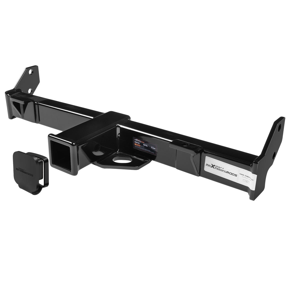 Front Mount Trailer Hitch 2in Receiver compatible For Jeep Wrangler 07-17 Wrangler JK 2018