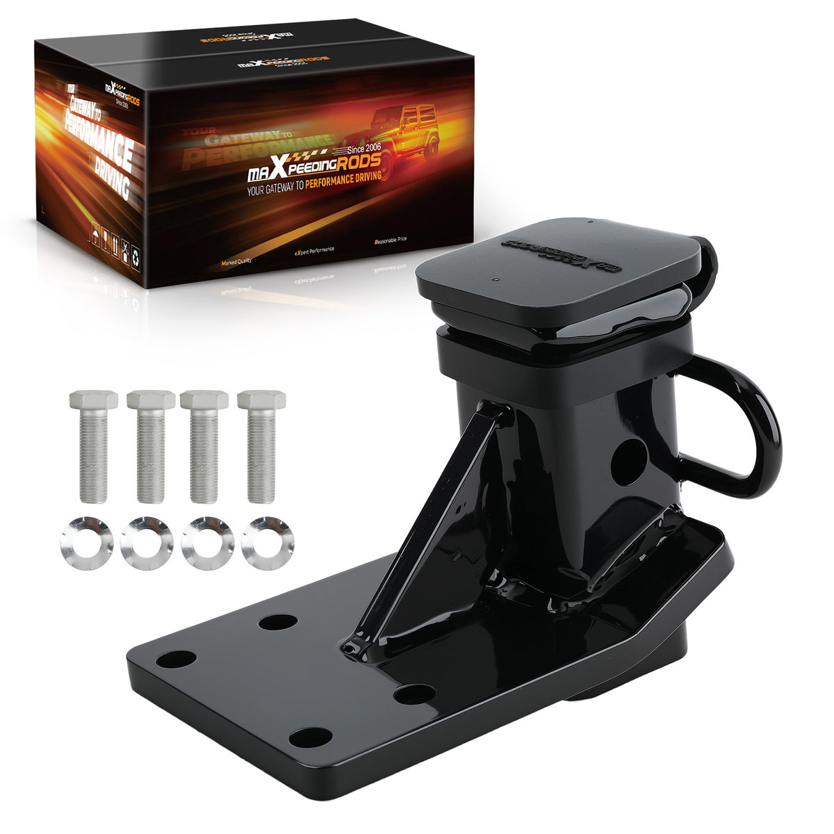 Class 3 Rear Hitch compatible For Mitsubishi Montero 1992-00 2 Receiver Tube Carbon Steel