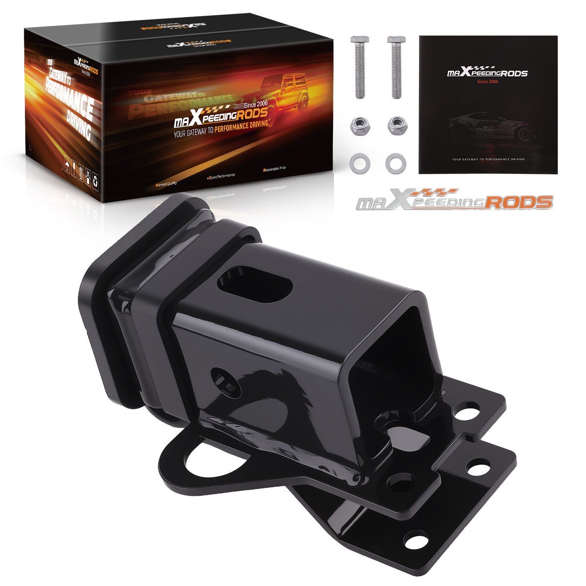 Rear Hitch Receiver 2 compatible For Honda Rubicon TRX520 2020-2025 All Models