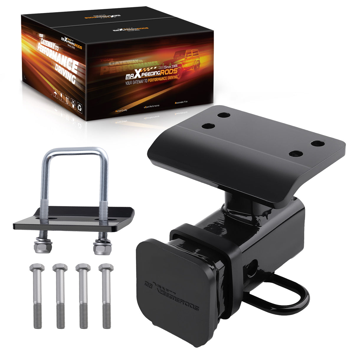 2" Rear Trailer Tow Hitch Receiver Kit compatible For Volkswagen Tiguan 2009-2017 Class 3