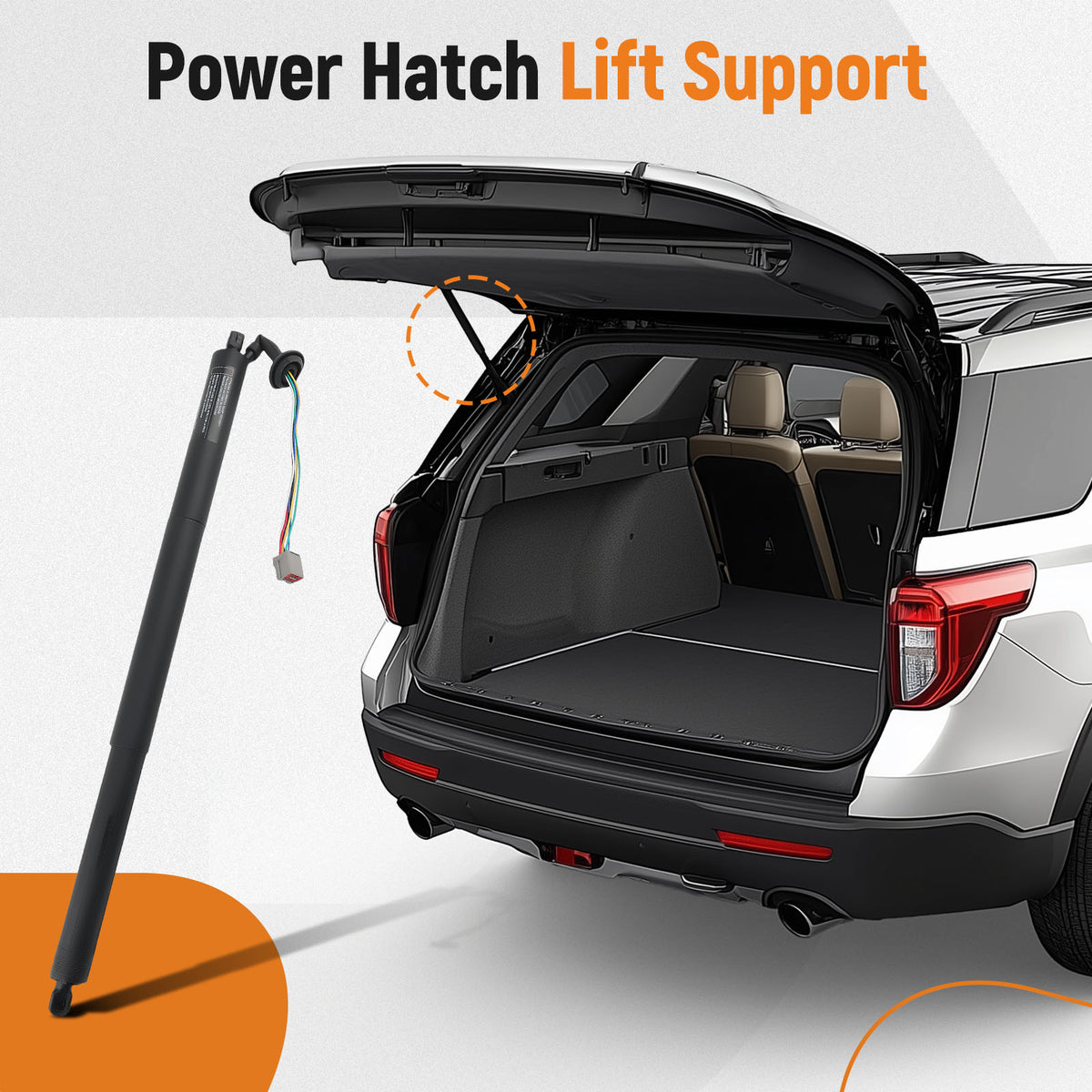 Rear LH Driver Power Liftgate Actuators compatible For Ford Explorer 2016-2019 GB5Z14B351A
