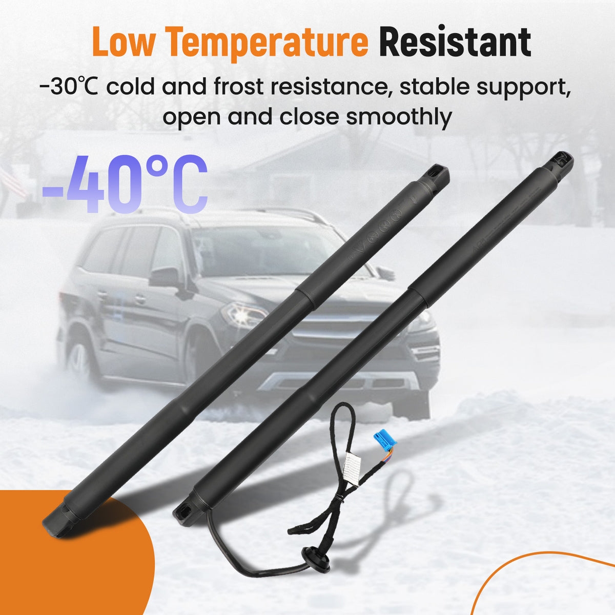 Rear LeftRight Trunk Lift Support Shocks compatible For Mercedes-Benz GL350 GL550 GLS450