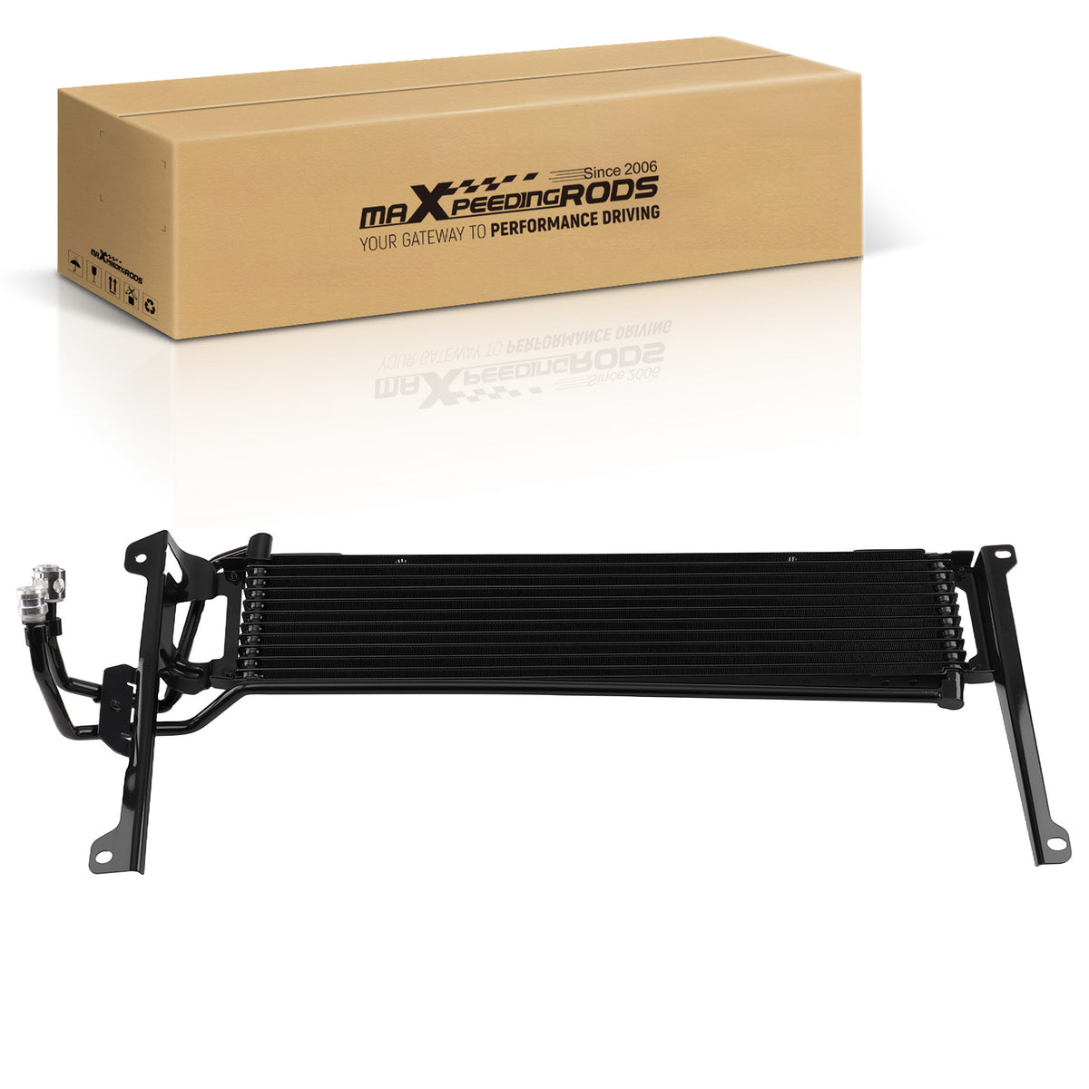 Aluminum Transmission Cooler compatible For Volkswagen Tiguan 2.0L 2016-2018