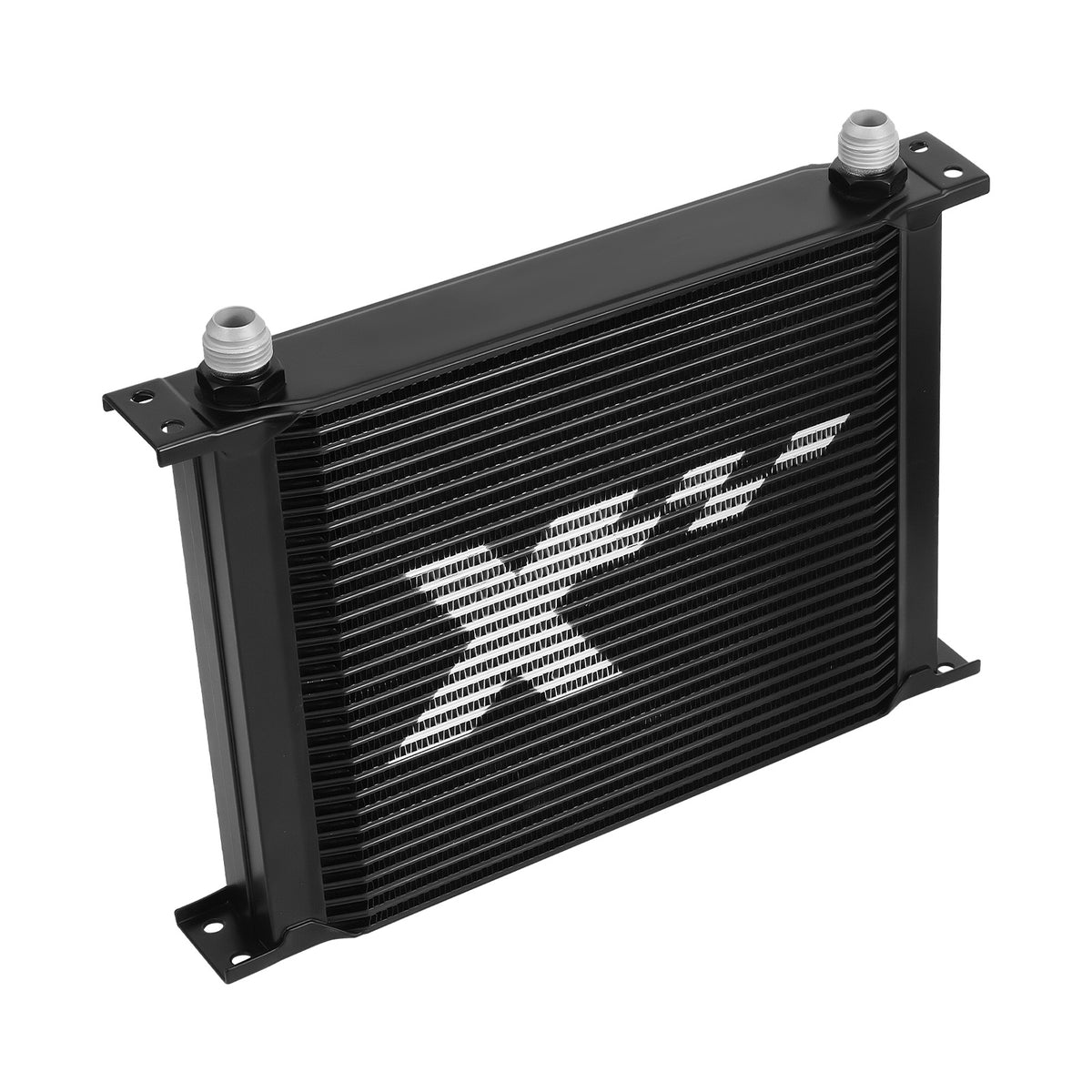 30 Row Aluminum Oil Cooler Kit Universal AN10 with Transmission Adapters