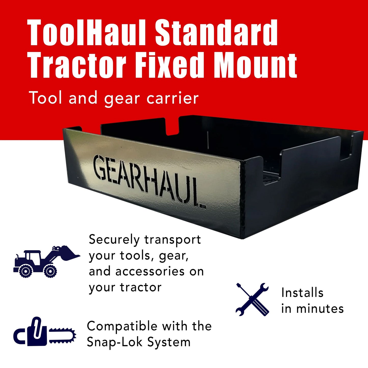 ToolHaul Fixed Mount for Tractors