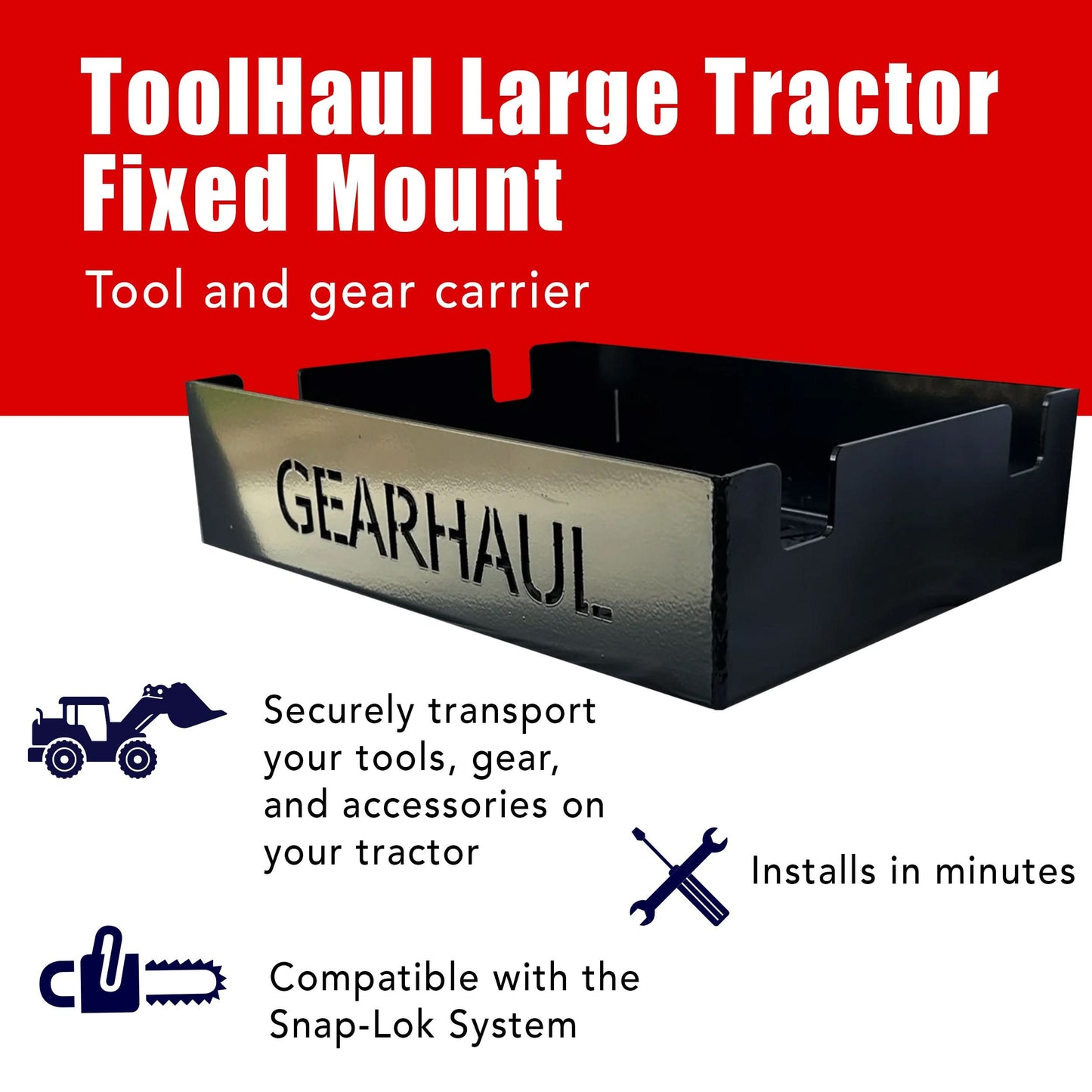 ToolHaul Fixed Mount for Tractors