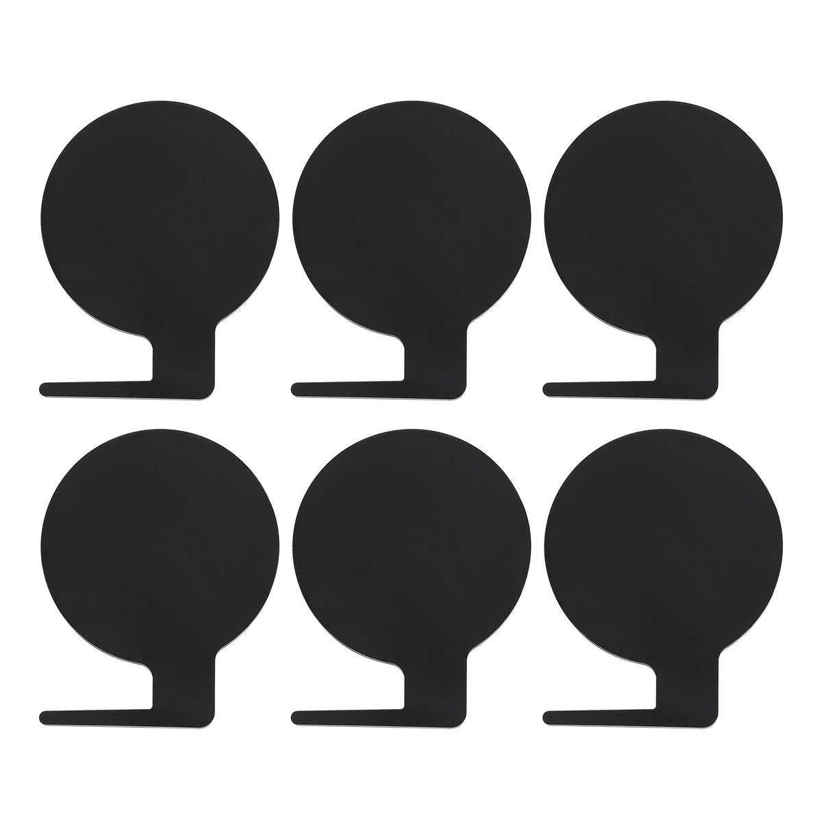 6 AR500 Target Tree Steel Target Set 6 x 6 X 3/8 Target Paddles Dueling Tree
