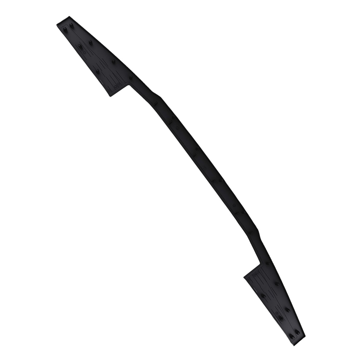 Black Rear Molding Cap compatible For Ford F150 15-20 FL3Z-1540602-AA PP Tailgate Cover