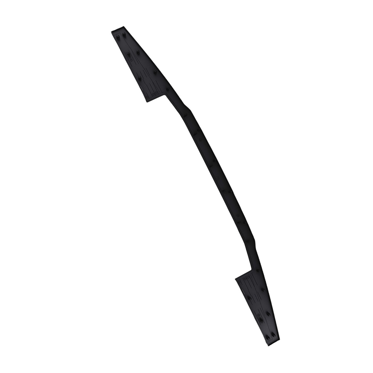 Black Rear Molding Cap compatible For Ford F150 15-20 FL3Z-1540602-AA PP Tailgate Cover