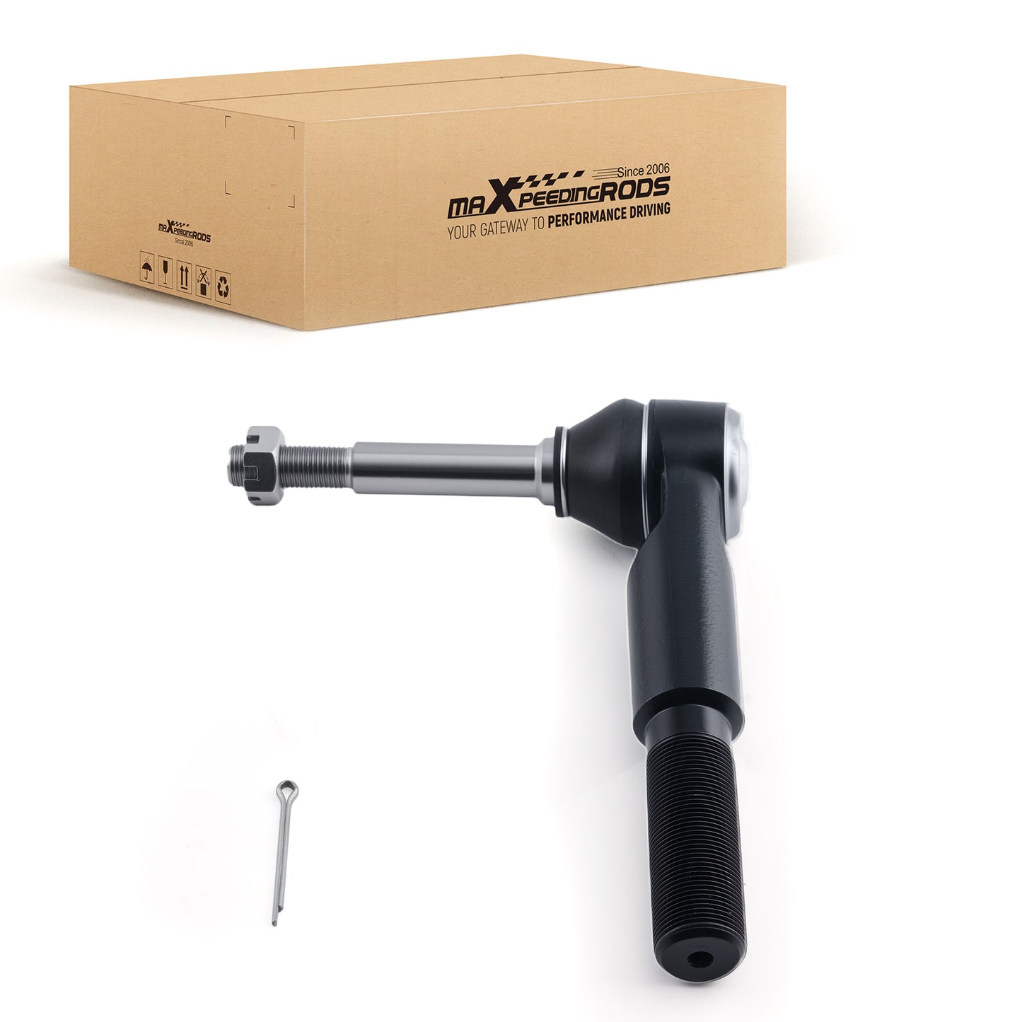Front Outer Right Tie Rod End compatible For Ford F-250 F-350 2005-2024 4WD ES4655