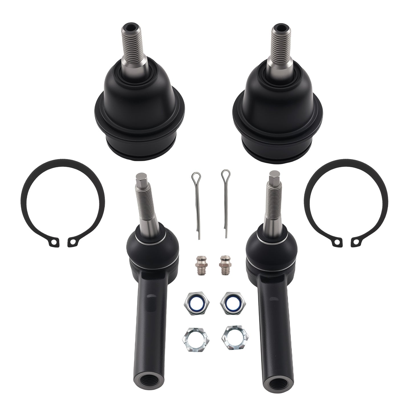Front Outer Tie Rod End Link + Ball Joint compatible For Dodge Journey Avenger compatible For Chrysler 200
