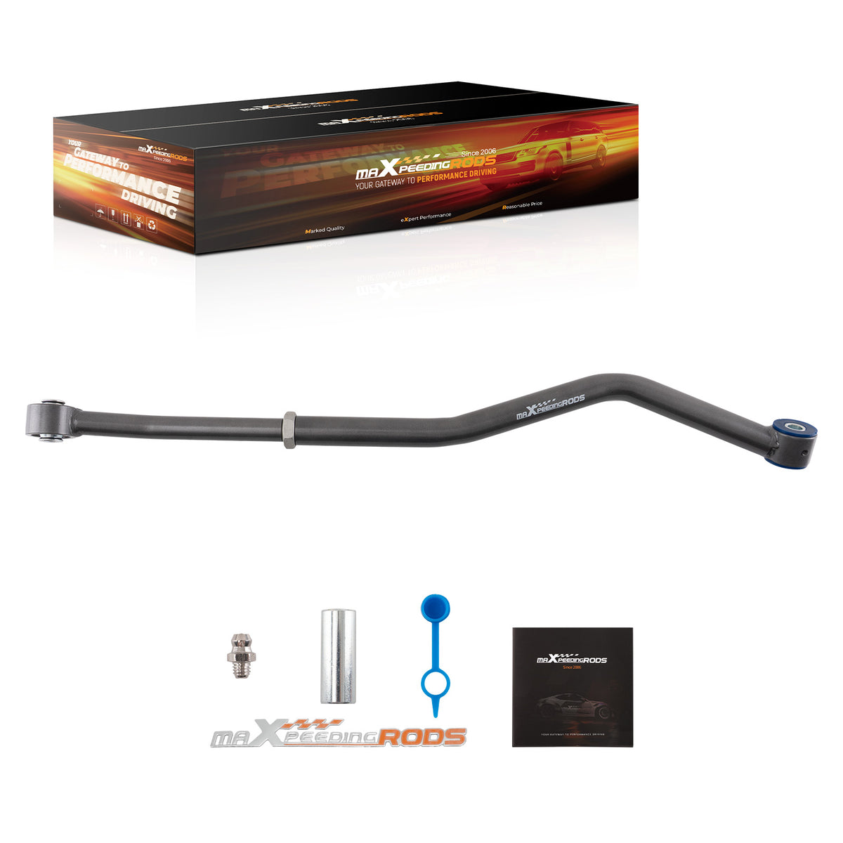 Front Adjustable Track Bar 1-6 Inch Lift For 1999-2004 compatible For Jeep Grand Cherokee WJ