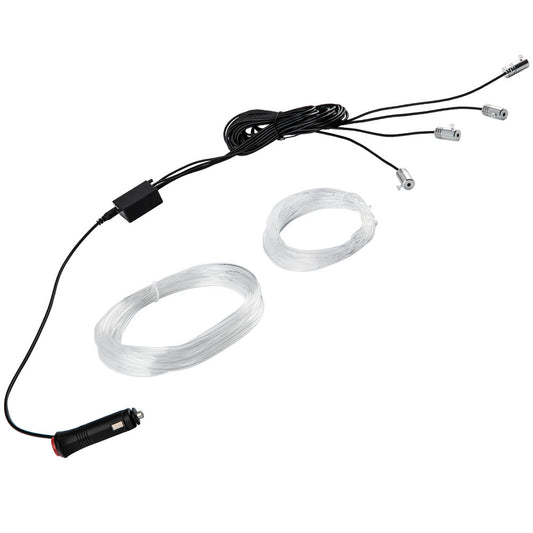 1x 4M RGB LED Strip Light Kit w/ WireLighter Universal For ATV SUV Boat New