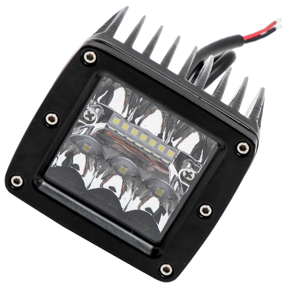 1 Piece Cube LED Work Light Bar 3inch 120W  Mounting Brackets Combo Beam UTV x1