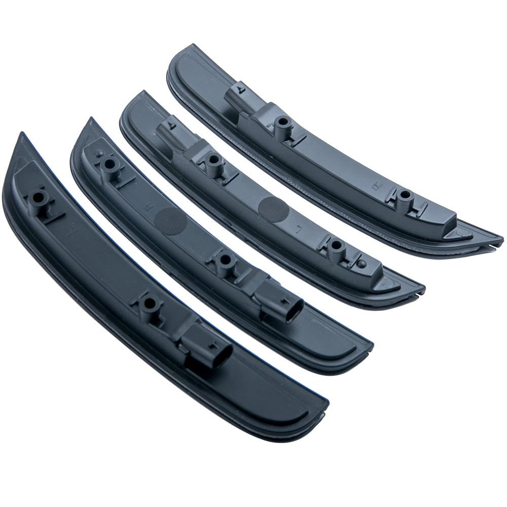 4pcs Smoked Lens LED Side Marker Lights compatible For Dodge Charger 2015 2016 2017 2018 19