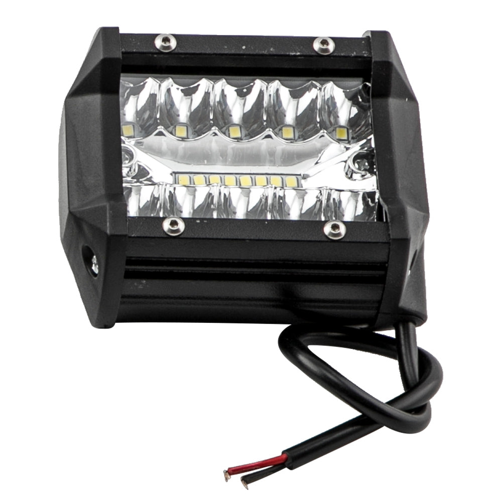 Pair 4 LED Work Light Bar 4WD Off RoadAutomotive SUV Fog Driving Lamp