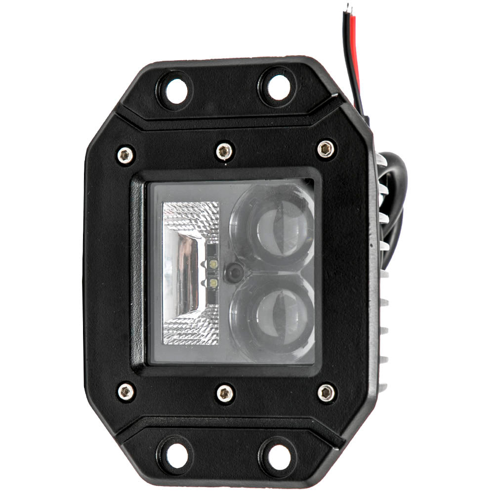 5inch Dual Row Flush Mount Led Work Light Bar 200W compatible For Jeep 4x4 ATV UTV SUV
