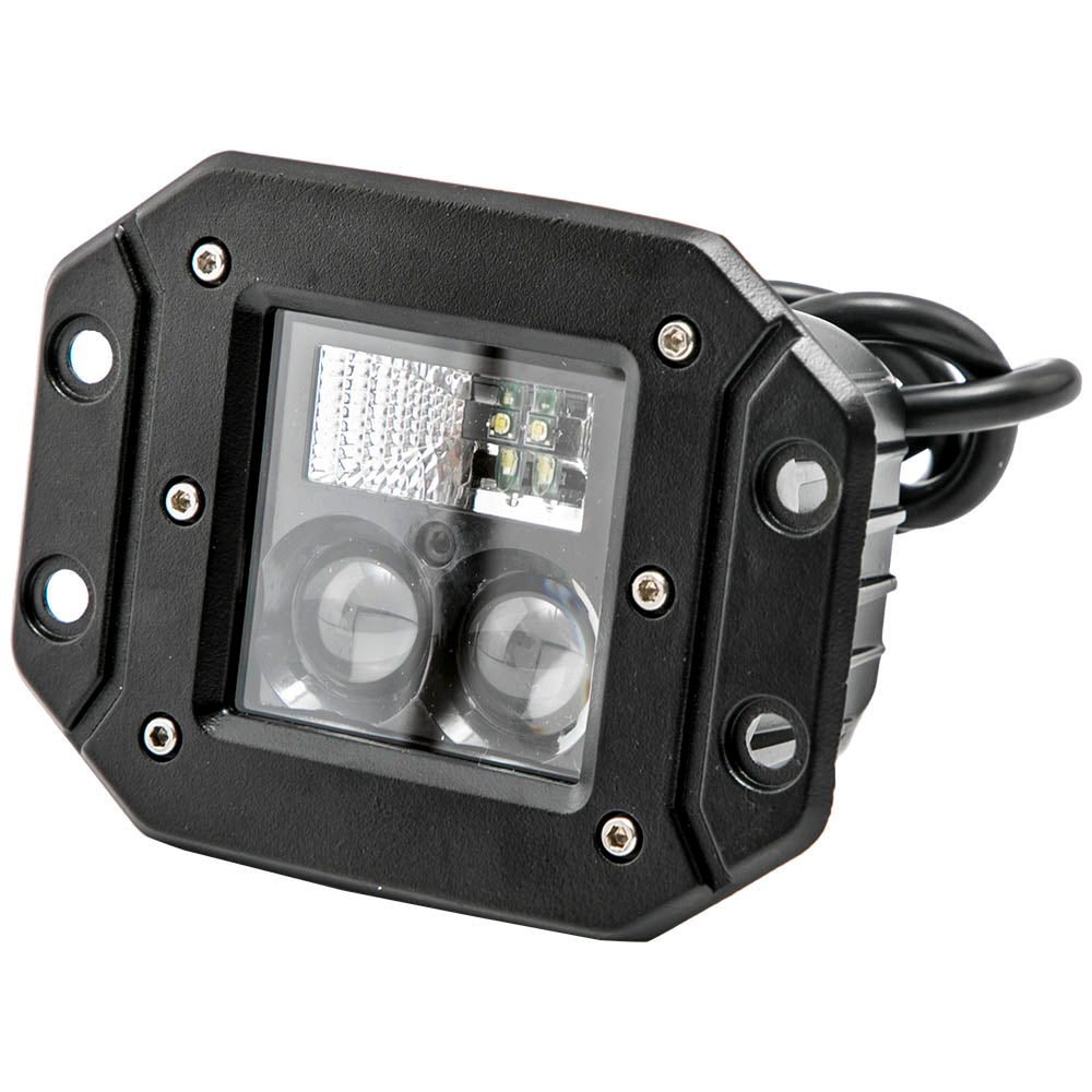 5inch Dual Row Flush Mount Led Work Light Bar 200W compatible For Jeep 4x4 ATV UTV SUV