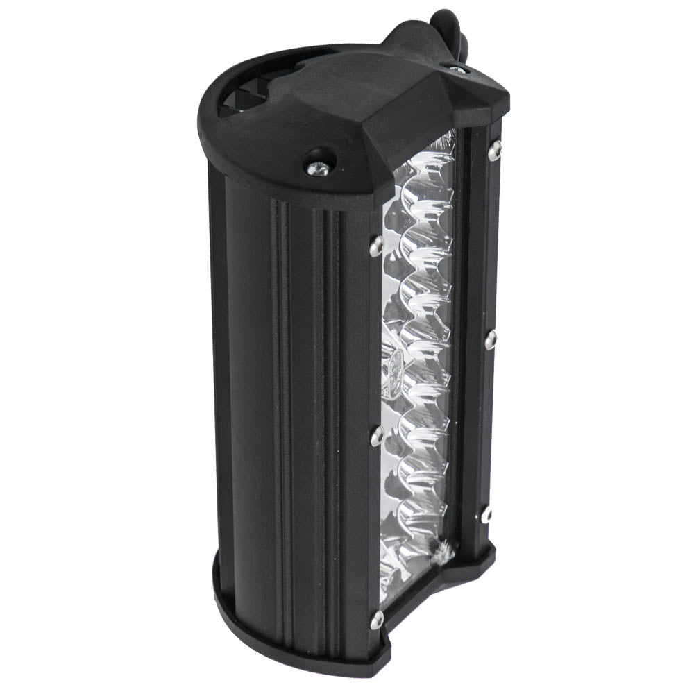 Dual 7 LED Work Light Bar Spot Flood compatible For Jeep SUV 4x4 Off Road Truck 12V 24V