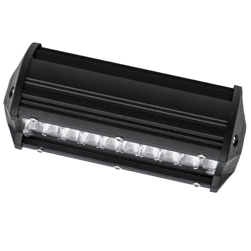 Dual 7 LED Work Light Bar Spot Flood compatible For Jeep SUV 4x4 Off Road Truck 12V 24V