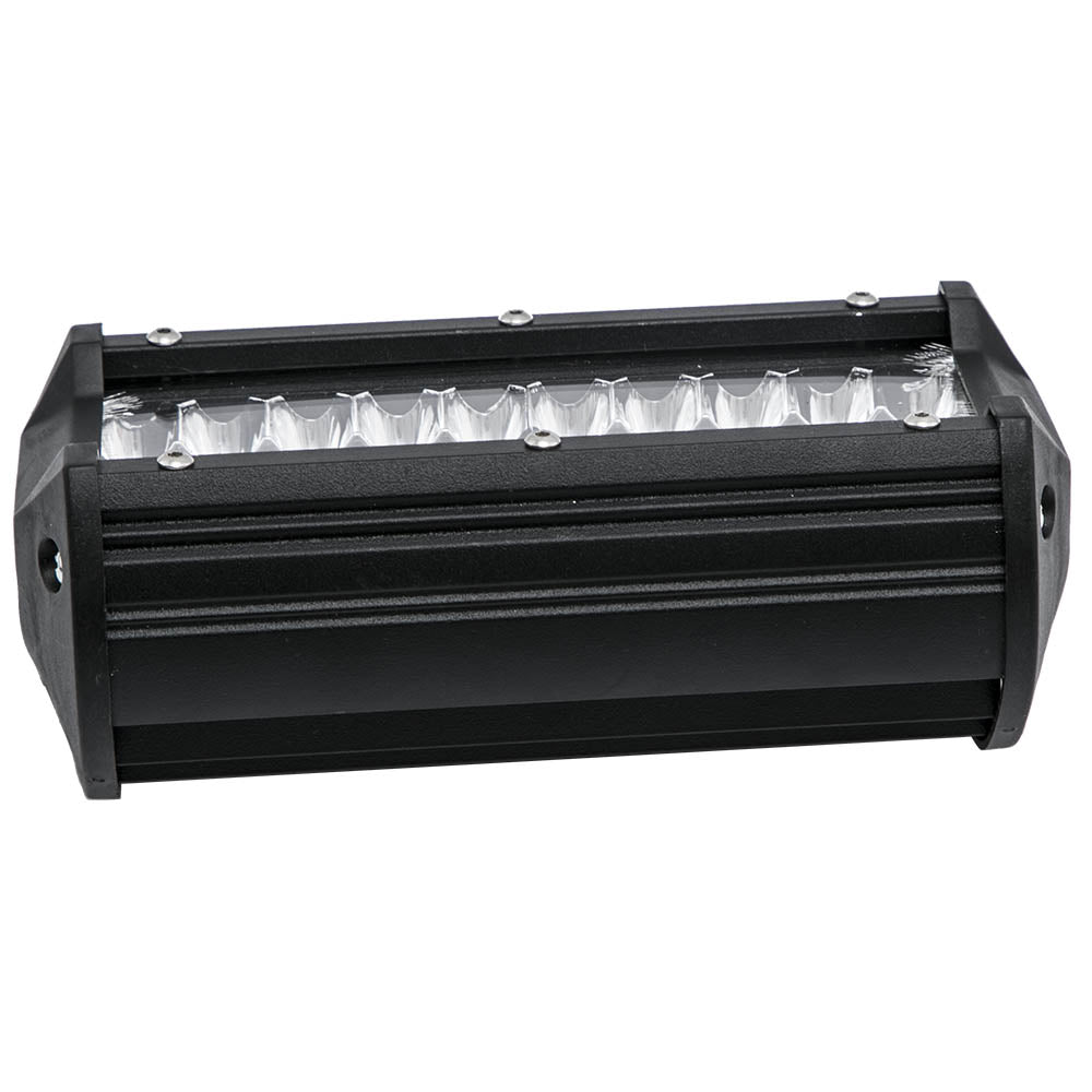 Dual 7 LED Work Light Bar Spot Flood compatible For Jeep SUV 4x4 Off Road Truck 12V 24V