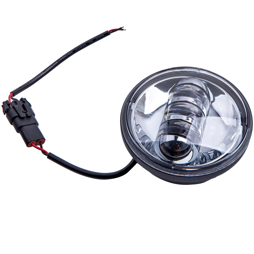 7 inch round led headlightMotorcycle LED round Headlight Passing Lights 30W