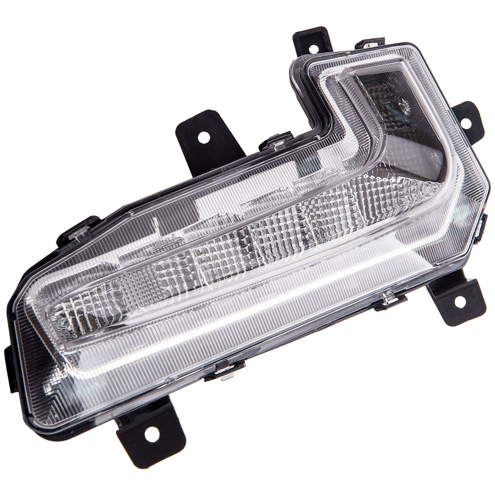 Front Right Passenger Driving Fog Light LED compatible For Chevrolet Malibu 2016 2017 2018