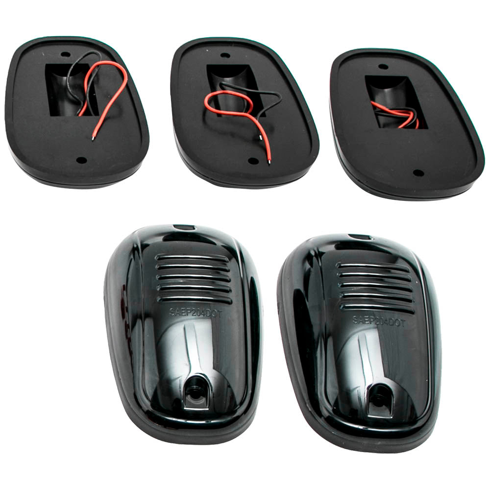 16-SMD Amber LED Cab Marker Running Lights compatible For Dodge Ram 1500-5500 2003-2018